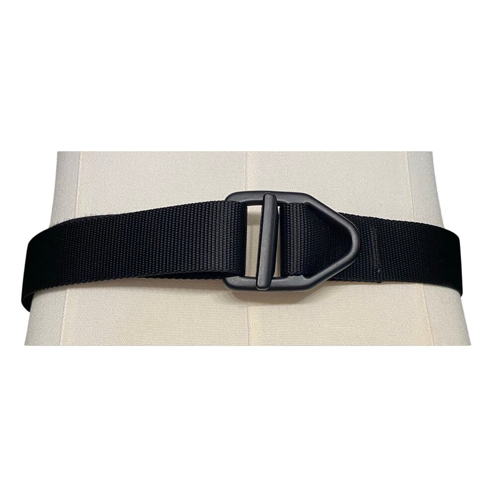 Bison Designs Large Loop Belt Black Nylon D-Ring Utility Travel Belt Large